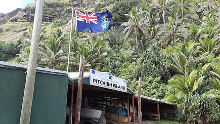 The Pitcairn boathouse