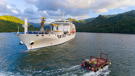Beiboot zu den Marquesas Inseln auf Südsee Kreuzfahrt mit der Aranui 5